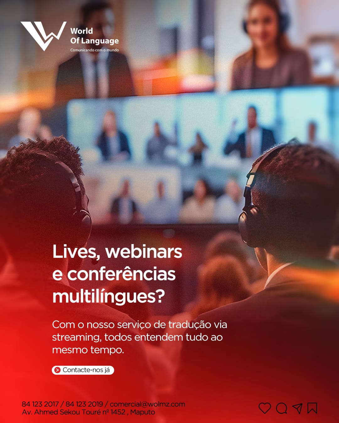 Sala de aula World of Language